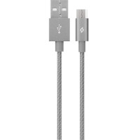 Кабель Ttec USB - мicro USB (M/M), AlumiCable, 1.2 м, Space Gray (2DK11UG) Кабель Ttec USB - мicro USB (M/M), AlumiCable, 1.2 м, Space Gray (2DK11UG)