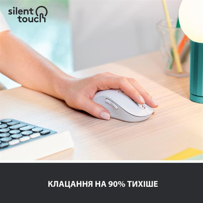 Мышь беспроводная Logitech Signature M650 L LEFT Off-White (910-006240) Мышь беспроводная Logitech Signature M650 L LEFT Off-White (910-006240)