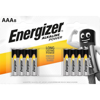 Батарейка Energizer AAA/LR03 BL 8шт Батарейка Energizer AAA/LR03 BL 8шт