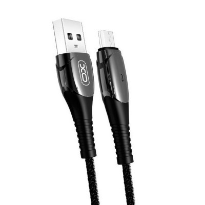 Кабель XO NB145 USB - Lightning, (M/M), 2.4A 1 м Black (6920680869558)