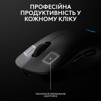Миша бездротова Logitech G Pro 2 Lightspeed Black (910-007295) Миша бездротова Logitech G Pro 2 Lightspeed Black (910-007295)