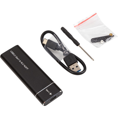 Зовнішня кишеня PowerPlant для SSD M.2 SATA USB3.2 (HC380305) Зовнішня кишеня PowerPlant для SSD M.2 SATA USB3.2 (HC380305)