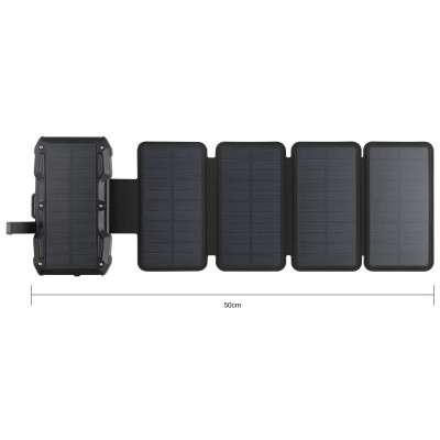 Універсальна мобільна батарея Sandberg Solar 5-Panel Powerbank 27000mAh Black (421-06) Універсальна мобільна батарея Sandberg Solar 5-Panel Powerbank 27000mAh Black (421-06)
