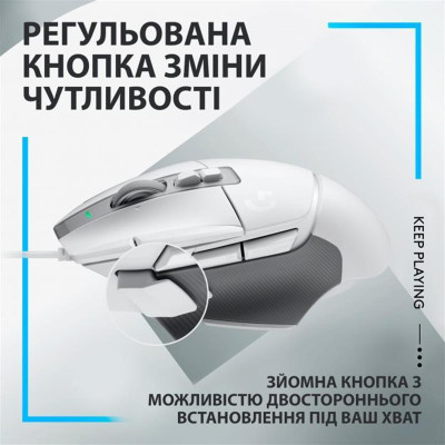 Мышь Logitech G502 X White (910-006146) Мышь Logitech G502 X White (910-006146)