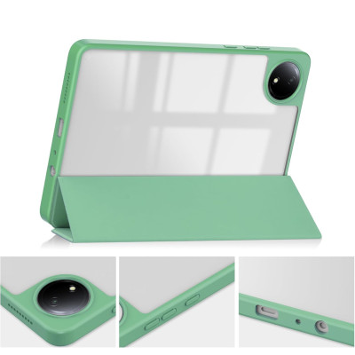 Чохол-книжка BeCover Soft Edge TPU для Xiaomi Redmi Pad SE 8.7 Green (712567)