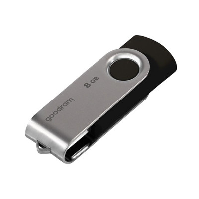 Флеш-накопичувач USB2.0 8GB Goodram UTS2 (Twister) Black (UTS2-0080K0R11) Флеш-накопичувач USB2.0 8GB Goodram UTS2 (Twister) Black (UTS2-0080K0R11)