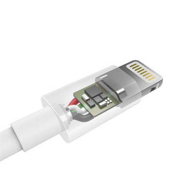 Кабель Choetech USB - Lightning (M/M), 1.8 м, White (IP0027-WH) Кабель Choetech USB - Lightning (M/M), 1.8 м, White (IP0027-WH)
