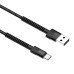 Кабель ColorWay USB - USB Type-C (M/M), 2.4 А, 1 м, Black (CW-CBUC063-BK) Кабель ColorWay USB - USB Type-C (M/M), 2.4 А, 1 м, Black (CW-CBUC063-BK)