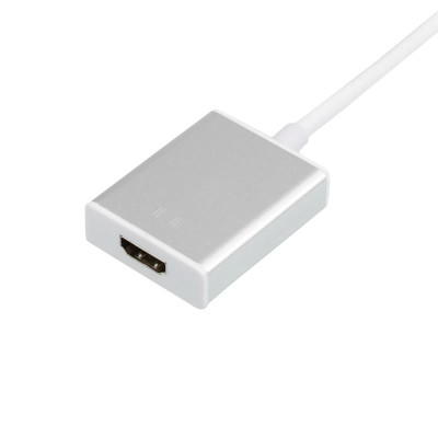 Кабель Atcom HDMI - USB Type-C (F/M), 0.1 м, White (13888) Кабель Atcom HDMI - USB Type-C (F/M), 0.1 м, White (13888)