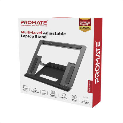 Підставка для ноутбука Promate DeskMate-5 Silver Підставка для ноутбука Promate DeskMate-5 Silver