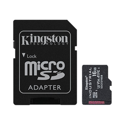 Карта пам`ятi MicroSDHC 16GB UHS-I/U3 Class 10 Kingston Industrial + SD-adapter (SDCIT2/16GB) Карта пам`ятi MicroSDHC 16GB UHS-I/U3 Class 10 Kingston Industrial + SD-adapter (SDCIT2/16GB)