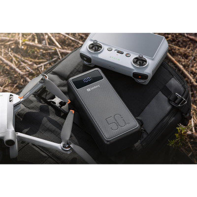 Універсальна мобільна батарея Sandberg Powerbank 50000mAh, USB-C PD 130W, Black (420-75)