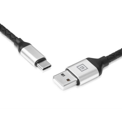 Кабель REAL-EL Premium Leather USB - USB Type-C (M/M), 1 м, Black (EL123500049) Кабель REAL-EL Premium Leather USB - USB Type-C (M/M), 1 м, Black (EL123500049)