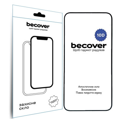 Захисне скло BeCover для Nothing Phone (2a) 10D Black (711818)
