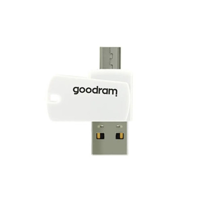 Карта пам`ятi MicroSDHC 16GB UHS-I Class 10 Goodram + SD-adapter + OTG Card reader (M1A4-0160R12) Карта пам`ятi MicroSDHC 16GB UHS-I Class 10 Goodram + SD-adapter + OTG Card reader (M1A4-0160R12)