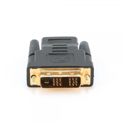 Адаптер Cablexpert DVI - HDMI (M/F), Black (A-HDMI-DVI-2) Адаптер Cablexpert DVI - HDMI (M/F), Black (A-HDMI-DVI-2)