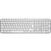 Клавiатура бездротова Logitech MX Keys S Pale Grey (920-011588)