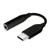 Адаптер 3.5 мм - USB Type-C (F/M), Black (2000997367320)