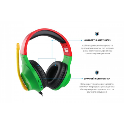 Гарнитура Sades SA-721 Spirits Rasta (sa721rsj)