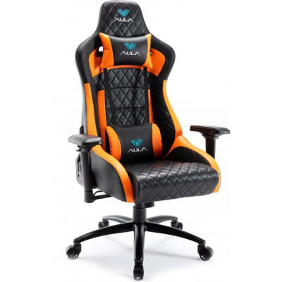 Крісло для геймерів Aula F1031 Gaming Chair Black/Orange (6948391286211) Крісло для геймерів Aula F1031 Gaming Chair Black/Orange (6948391286211)