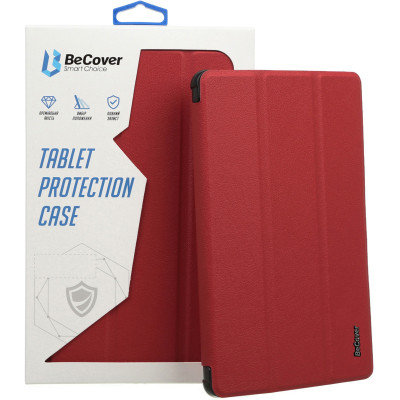 Чохол-книжка BeCover Smart Case для Samsung Galaxy Tab S10 Plus SM-X820/SM-X826 Red Wine (712239) Чохол-книжка BeCover Smart Case для Samsung Galaxy Tab S10 Plus SM-X820/SM-X826 Red Wine (712239)