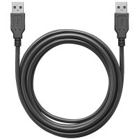 Кабель ColorWay USB - USB V 2.0 (M/M), 1 м, Black (CW-CBUU071-BK) Кабель ColorWay USB - USB V 2.0 (M/M), 1 м, Black (CW-CBUU071-BK)