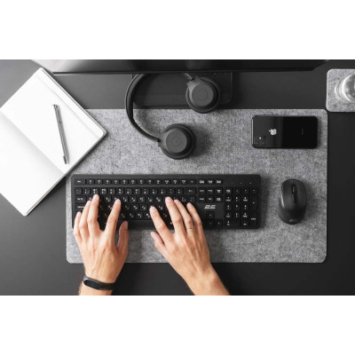 Клавіатура бездротова 2E KS260 WL EN/UKR Black (2E-KS260WB) Клавіатура бездротова 2E KS260 WL EN/UKR Black (2E-KS260WB)