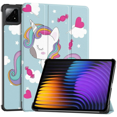 Чохол-книжка BeCover Smart Case для Xiaomi Pad 7/7 Pro 11.2 Unicorn (712816) Чохол-книжка BeCover Smart Case для Xiaomi Pad 7/7 Pro 11.2 Unicorn (712816)