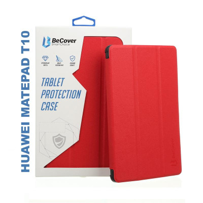 Чохол-книжка BeCover Smart Case для Huawei MatePad T 10 Red (705395) Чохол-книжка BeCover Smart Case для Huawei MatePad T 10 Red (705395)
