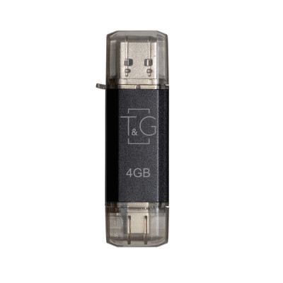 Флеш-накопичувач USB 4GB Type-C T&G 009 Star Series Black (TG009TC-4GBK) Флеш-накопичувач USB 4GB Type-C T&G 009 Star Series Black (TG009TC-4GBK)