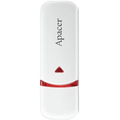 Флеш-накопичувач USB 64GB Apacer AH333 White (AP64GAH333W-1) Флеш-накопичувач USB 64GB Apacer AH333 White (AP64GAH333W-1)