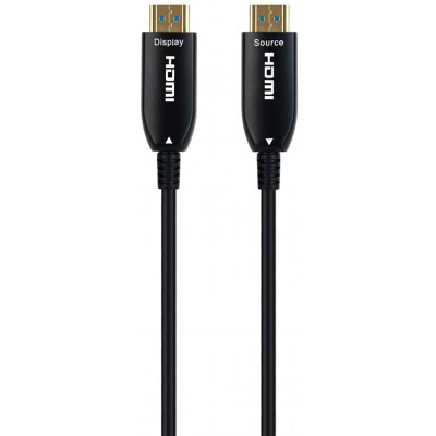 Кабель Cablexpert HDMI - HDMI V 2.1 (M/M), з позолоченими контактами, 5 м, чорний (CCBP-HDMI8K-AOC-5M-EU)