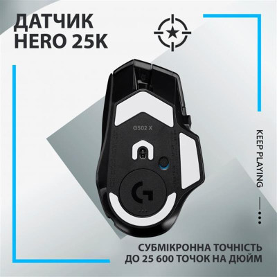 Миша бездротова Logitech G502 X Lightspeed Black (910-006180) Миша бездротова Logitech G502 X Lightspeed Black (910-006180)