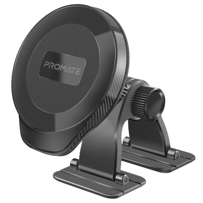 Тримач автомобільний Promate Arcmount Black Тримач автомобільний Promate Arcmount Black