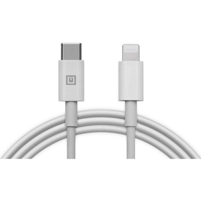 Кабель REAL-EL USB Type-C - Lightning (M/M), 2 м, White (4743304104697) Кабель REAL-EL USB Type-C - Lightning (M/M), 2 м, White (4743304104697)