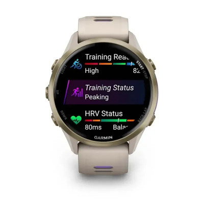 Смарт-годинник Garmin Forerunner 970 French Gray Soft Gold Titanium with French Gray/Translucent Indigo Silicone with Soft Gold Buckle (010-02969-62) Смарт-годинник Garmin Forerunner 970 French Gray Soft Gold Titanium with French Gray/Translucent Indigo Silicone with Soft Gold Buckle (010-02969-62)