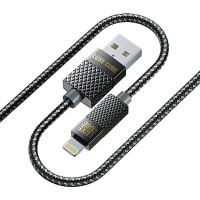 Кабель Luxe Cube Premium USB - Lightning (M/M), 1 м, серый (9780201379648) Кабель Luxe Cube Premium USB - Lightning (M/M), 1 м, серый (9780201379648)