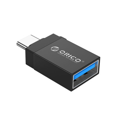 Адаптер Orico CBT-UT01-BK-BP USB Type-C - USB (M/F) Black (CA913398) Адаптер Orico CBT-UT01-BK-BP USB Type-C - USB (M/F) Black (CA913398)