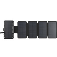 Універсальна мобільна батарея Sandberg Solar 5-Panel Powerbank 27000mAh Black (421-06) Універсальна мобільна батарея Sandberg Solar 5-Panel Powerbank 27000mAh Black (421-06)