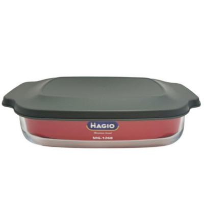 Форма для запікання з кришкою 2 л Magio MG-1268 Форма для запікання з кришкою 2 л Magio MG-1268