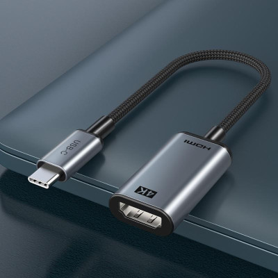 Кабель Cabletime HDMI - USB Type-C V 1.4 (F/M), 0.15 м, 4K/30HZ (CP11A) Кабель Cabletime HDMI - USB Type-C V 1.4 (F/M), 0.15 м, 4K/30HZ (CP11A)