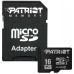 Карта пам`ятi MicroSDHC 16GB UHS-I Class 10 Patriot LX + SD-adapter (PSF16GMCSDHC10) Карта пам`ятi MicroSDHC 16GB UHS-I Class 10 Patriot LX + SD-adapter (PSF16GMCSDHC10)