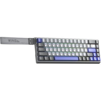 Клавіатура Aula WIN68 HE Max Magnetic Switch Grey/White/Purple (6978080504081) Клавіатура Aula WIN68 HE Max Magnetic Switch Grey/White/Purple (6978080504081)