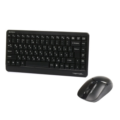 Комплект (клавіатура, миша) бездротовий A4Tech FG1112 Black