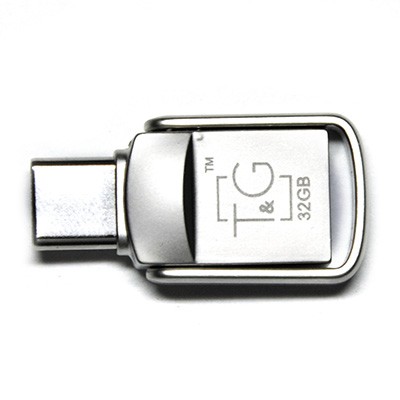 Флеш-накопичувач USB3.0 32GB Type-C T&G 104 Metal Series Silver (TG104TC-32G3) Флеш-накопичувач USB3.0 32GB Type-C T&G 104 Metal Series Silver (TG104TC-32G3)