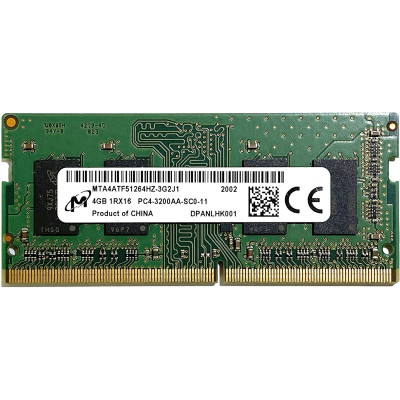 Модуль пам`ятi SO-DIMM 4GB/3200 DDR4 Micron (MTA4ATF51264HZ-3G2J1) Модуль пам`ятi SO-DIMM 4GB/3200 DDR4 Micron (MTA4ATF51264HZ-3G2J1)