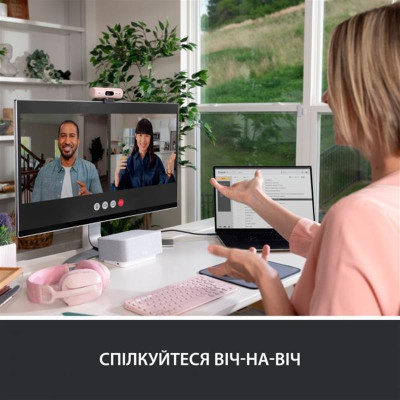 Веб-камера Logitech Brio 500 Rose (960-001421) Веб-камера Logitech Brio 500 Rose (960-001421)
