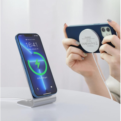 Бездротовий зарядний пристрій Choetech T518-F 15W + підставка-тримач Бездротовий зарядний пристрій Choetech T518-F 15W + підставка-тримач