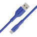 Кабель Promate xCord-AC USB - USB Type-C (M/M), 2 A, 1 м, Navy