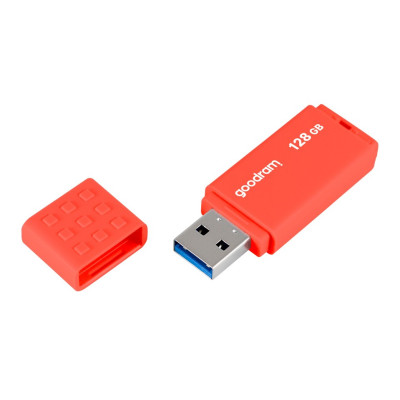 Флеш-накопичувач USB3.2 128GB Goodram UME3 Orange (UME3-1280O0R11) Флеш-накопичувач USB3.2 128GB Goodram UME3 Orange (UME3-1280O0R11)